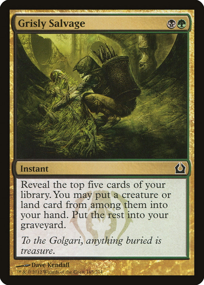 Grisly Salvage [Return to Ravnica] | Silver Goblin