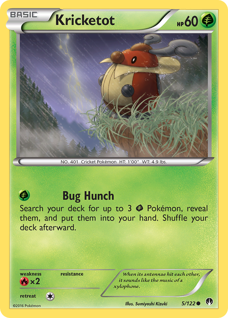 Kricketot (5/122) [XY: BREAKpoint] | Silver Goblin