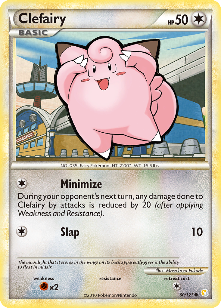 Clefairy (60/123) [HeartGold & SoulSilver: Base Set] | Silver Goblin