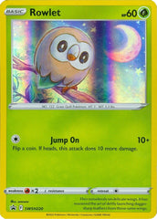 Rowlet (SWSH220) (Cosmos Holo) [Sword & Shield: Black Star Promos] | Silver Goblin