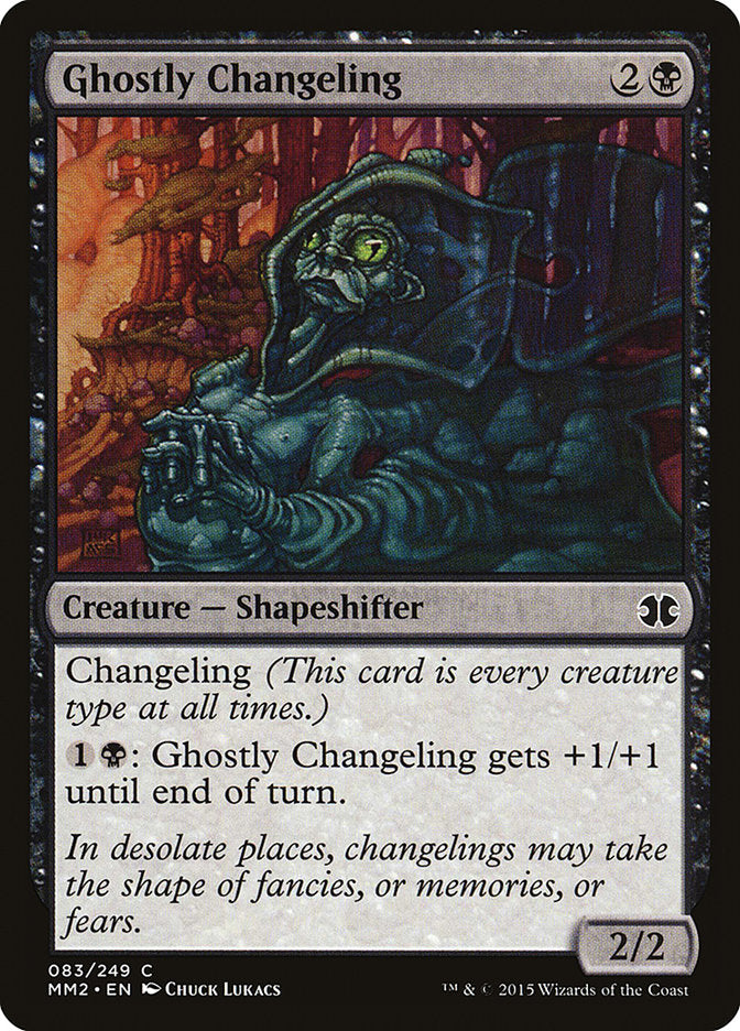 Ghostly Changeling [Modern Masters 2015] | Silver Goblin