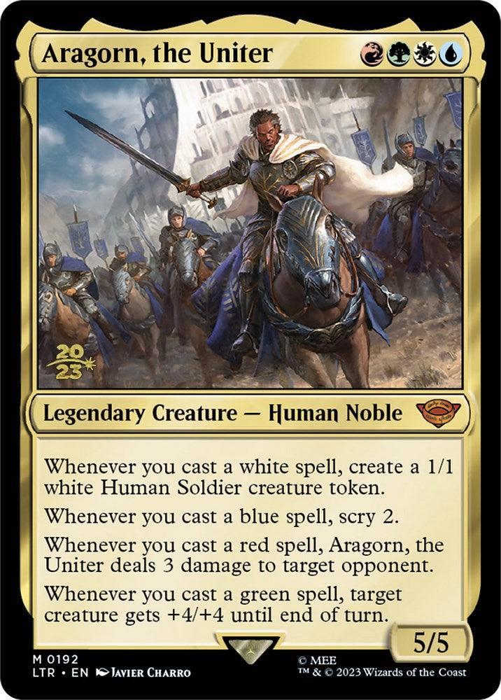 Aragorn, the Uniter [The Lord of the Rings: Tales of Middle-Earth Prerelease Promos] | Silver Goblin