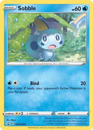 Sobble (SWSH003) [Sword & Shield: Black Star Promos] | Silver Goblin