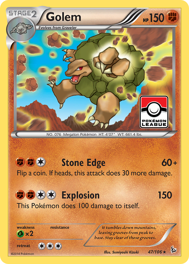 Golem (47/106) [XY: Flashfire] | Silver Goblin