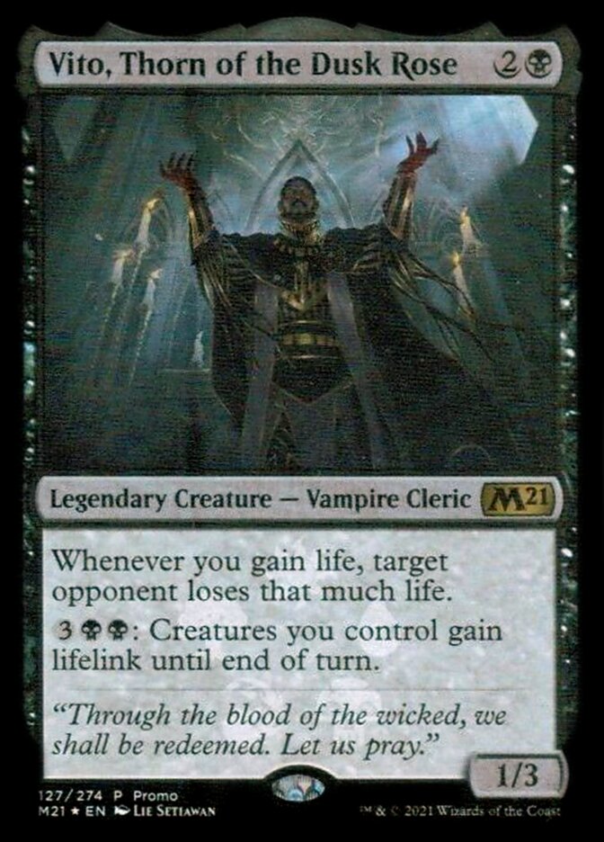 Vito, Thorn of the Dusk Rose [Resale Promos] | Silver Goblin