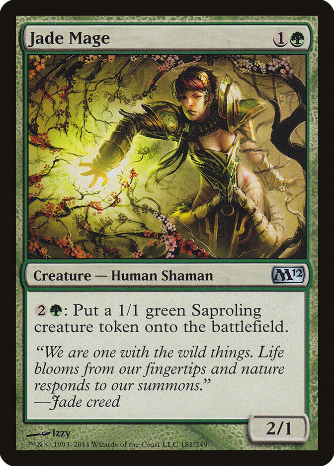 Jade Mage [Magic 2012] | Silver Goblin