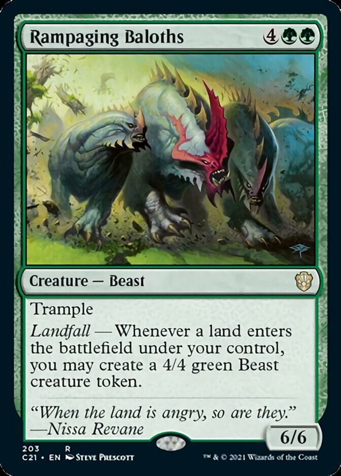 Rampaging Baloths [Commander 2021] | Silver Goblin