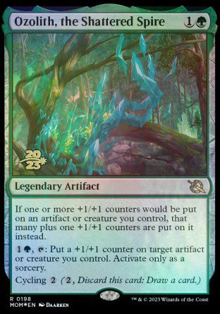 Ozolith, the Shattered Spire [March of the Machine Prerelease Promos] | Silver Goblin