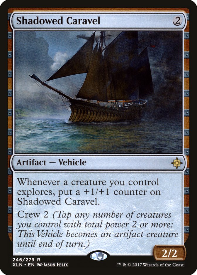 Shadowed Caravel [Ixalan] | Silver Goblin