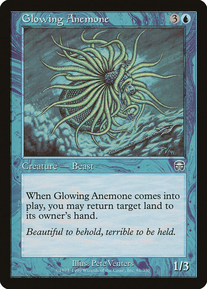 Glowing Anemone [Mercadian Masques] | Silver Goblin