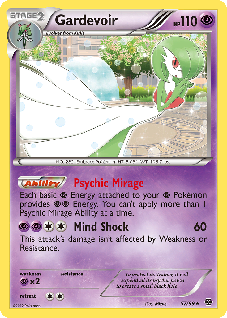 Gardevoir (57/99) [Black & White: Next Destinies] | Silver Goblin