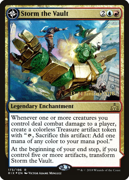 Storm the Vault (173) Foil - Rivals of Ixalan Promos