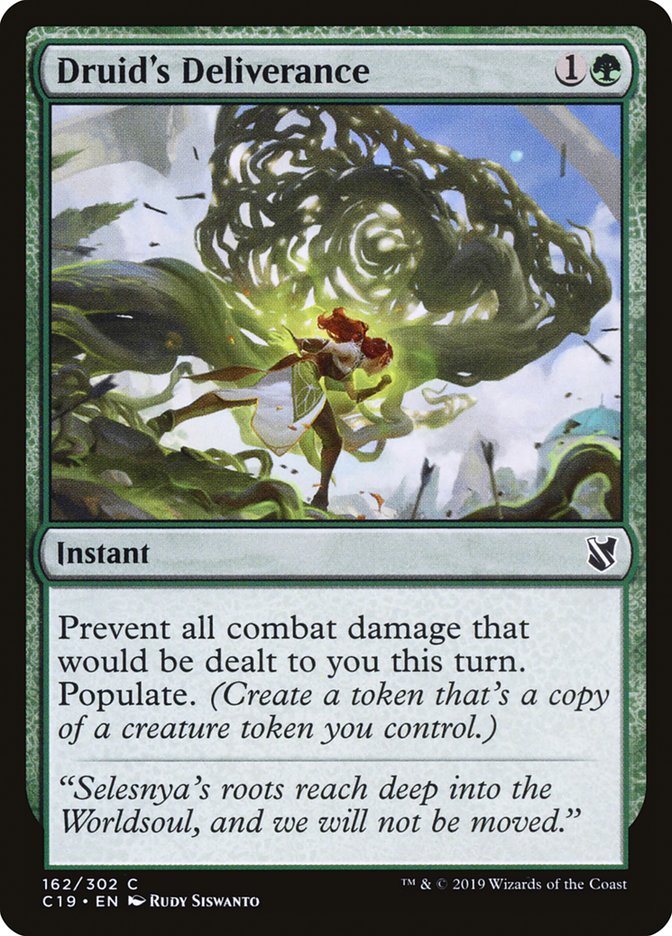 Druid's Deliverance [Commander 2019] | Silver Goblin