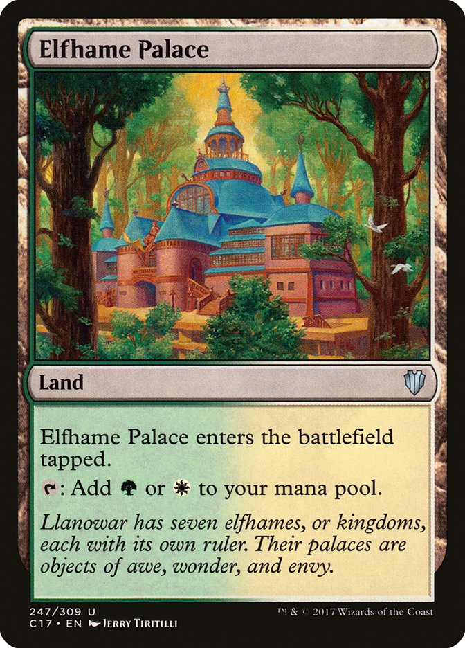 Elfhame Palace [Commander 2017] | Silver Goblin