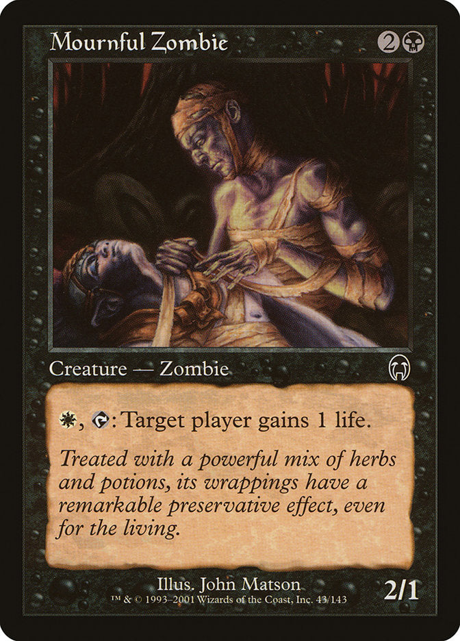 Mournful Zombie [Apocalypse] | Silver Goblin