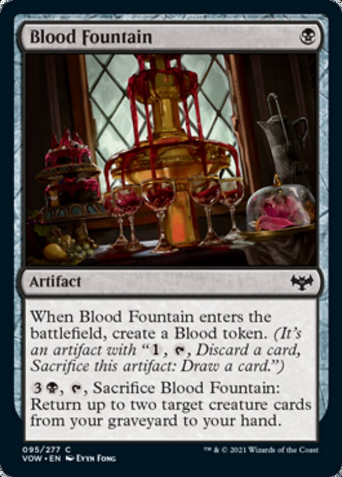 Blood Fountain [Innistrad: Crimson Vow] | Silver Goblin