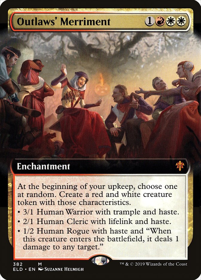 Outlaws' Merriment (Extended Art) [Throne of Eldraine] | Silver Goblin