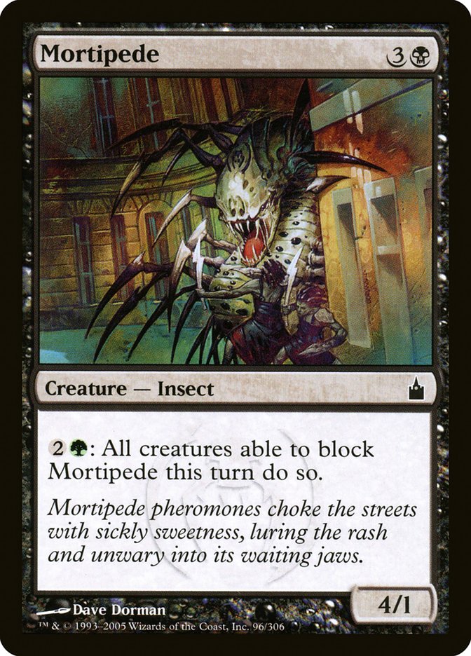 Mortipede [Ravnica: City of Guilds] | Silver Goblin