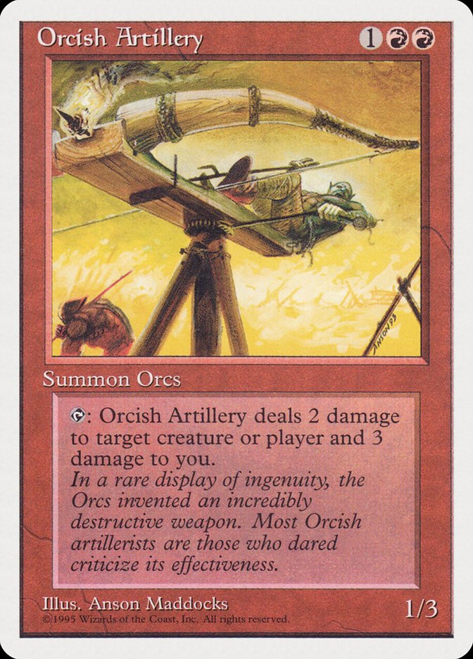 Orcish Artillery [Rivals Quick Start Set] | Silver Goblin