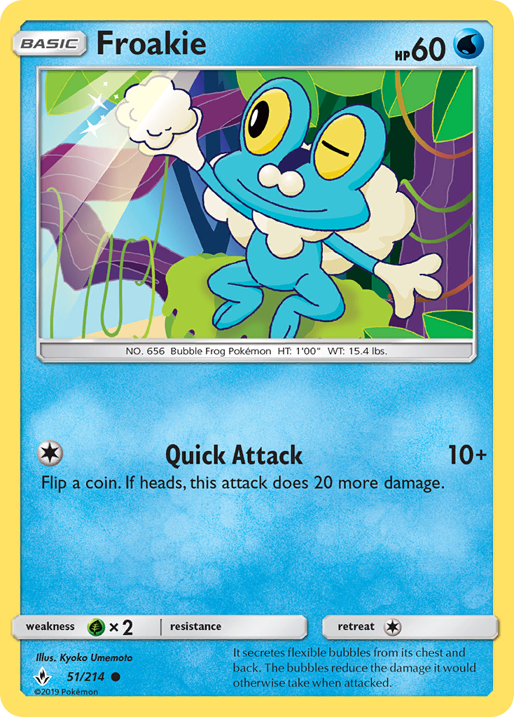 Froakie (51/214) [Sun & Moon: Unbroken Bonds] | Silver Goblin