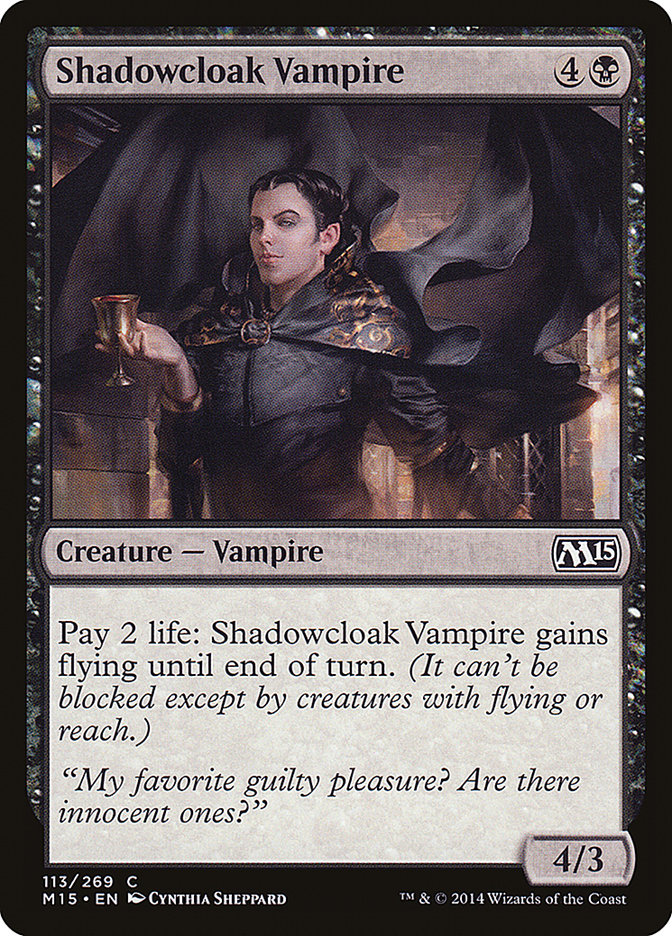 Shadowcloak Vampire [Magic 2015] | Silver Goblin