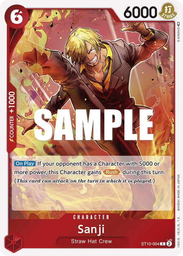 Sanji [Ultimate Deck - The Three Captains] | Silver Goblin