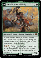 Huatli, Poet of Unity // Roar of the Fifth People [The Lost Caverns of Ixalan Prerelease Cards] | Silver Goblin