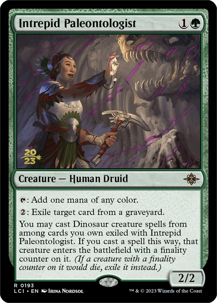 Intrepid Paleontologist [The Lost Caverns of Ixalan Prerelease Cards] | Silver Goblin