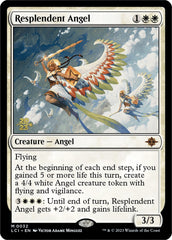 Resplendent Angel (LCI) [The Lost Caverns of Ixalan Prerelease Cards] | Silver Goblin