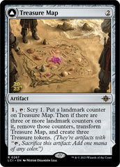 Treasure Map // Treasure Cove [The Lost Caverns of Ixalan Prerelease Cards] | Silver Goblin