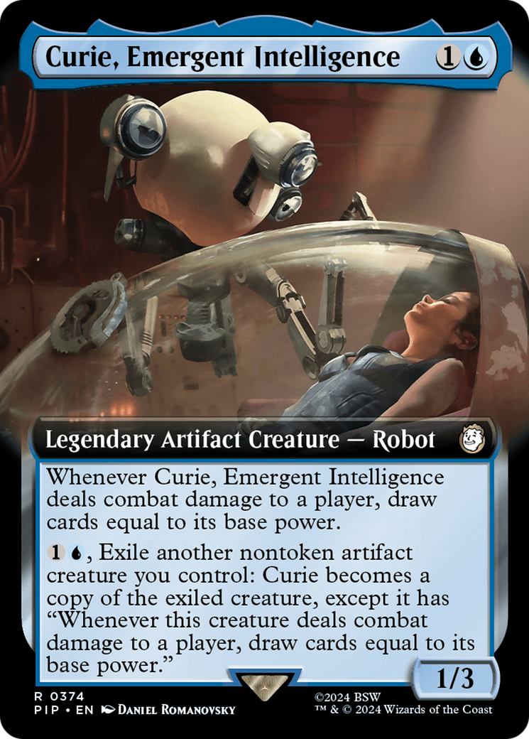 Curie, Emergent Intelligence (Extended Art) [Fallout] | Silver Goblin