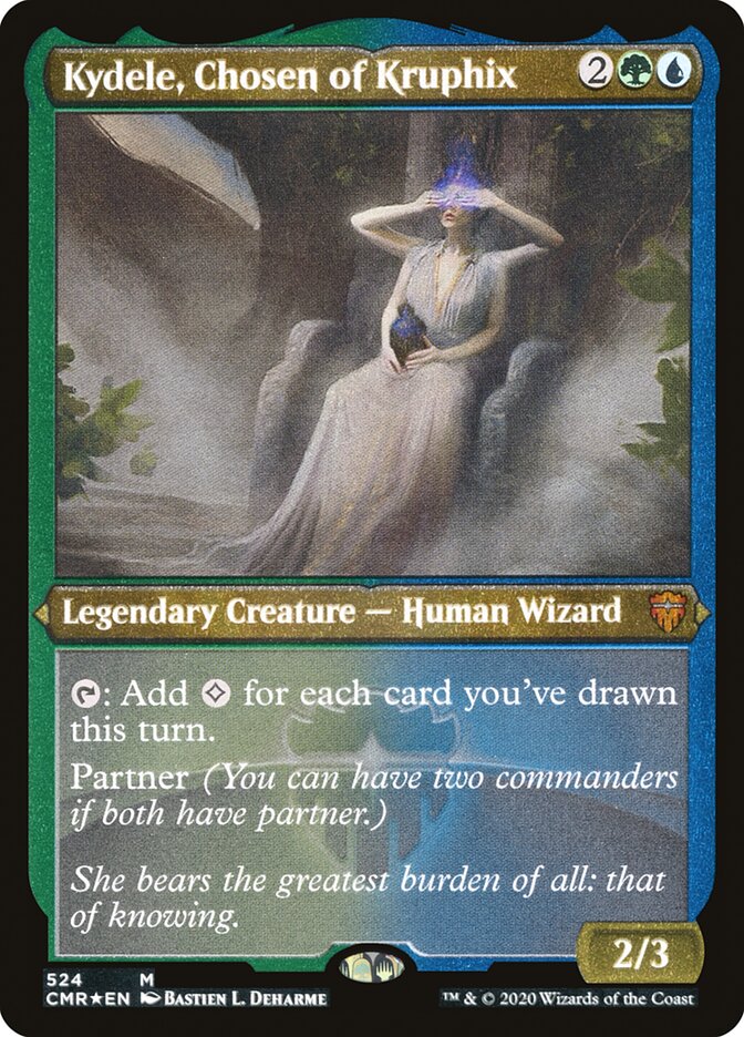 Kydele, Chosen of Kruphix (Etched) [Commander Legends] | Silver Goblin