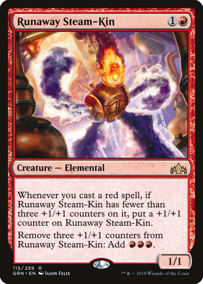 Runaway Steam-Kin [Guilds of Ravnica] | Silver Goblin