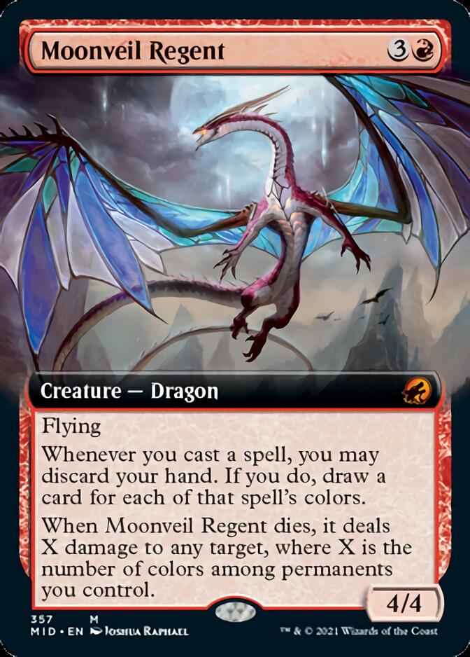 Moonveil Regent (Extended Art) [Innistrad: Midnight Hunt] | Silver Goblin