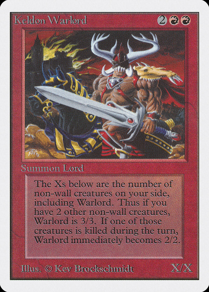 Keldon Warlord [Unlimited Edition] | Silver Goblin