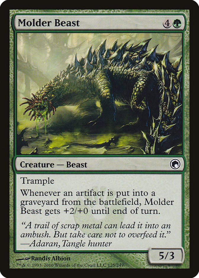 Molder Beast [Scars of Mirrodin] | Silver Goblin