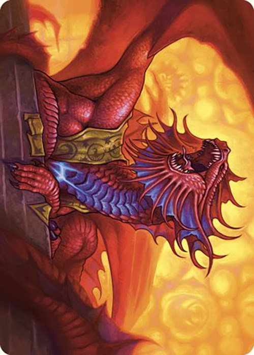 Niv-Mizzet, Guildpact Art Card (44/49) [Murders at Karlov Manor Art Series] | Silver Goblin