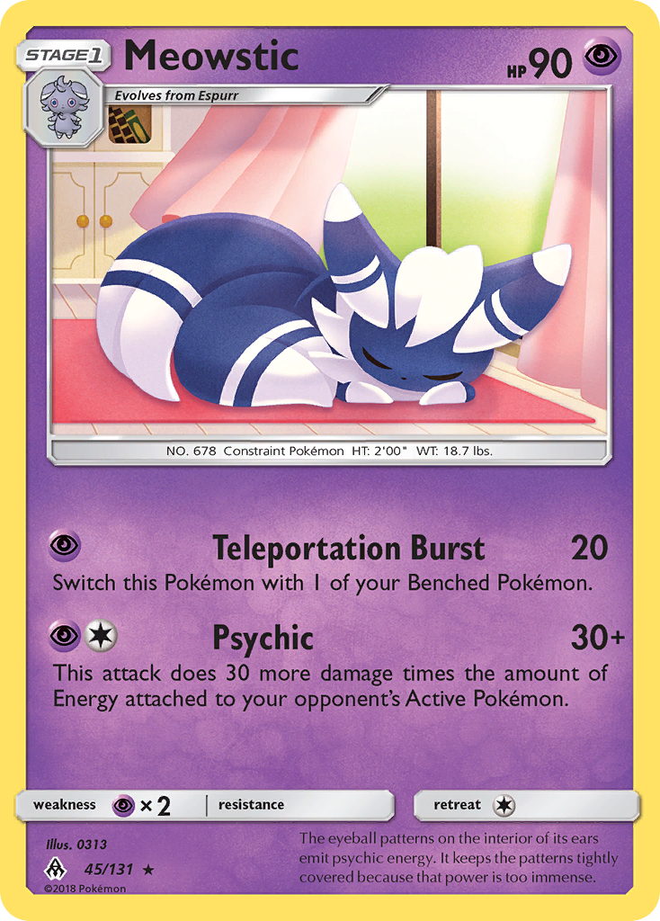 Meowstic (45/131) [Sun & Moon: Forbidden Light] | Silver Goblin