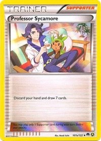 Professor Sycamore (107a/122) (Alternate Art Promo) [XY: BREAKpoint] | Silver Goblin