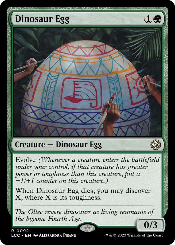 Dinosaur Egg [The Lost Caverns of Ixalan Commander] | Silver Goblin
