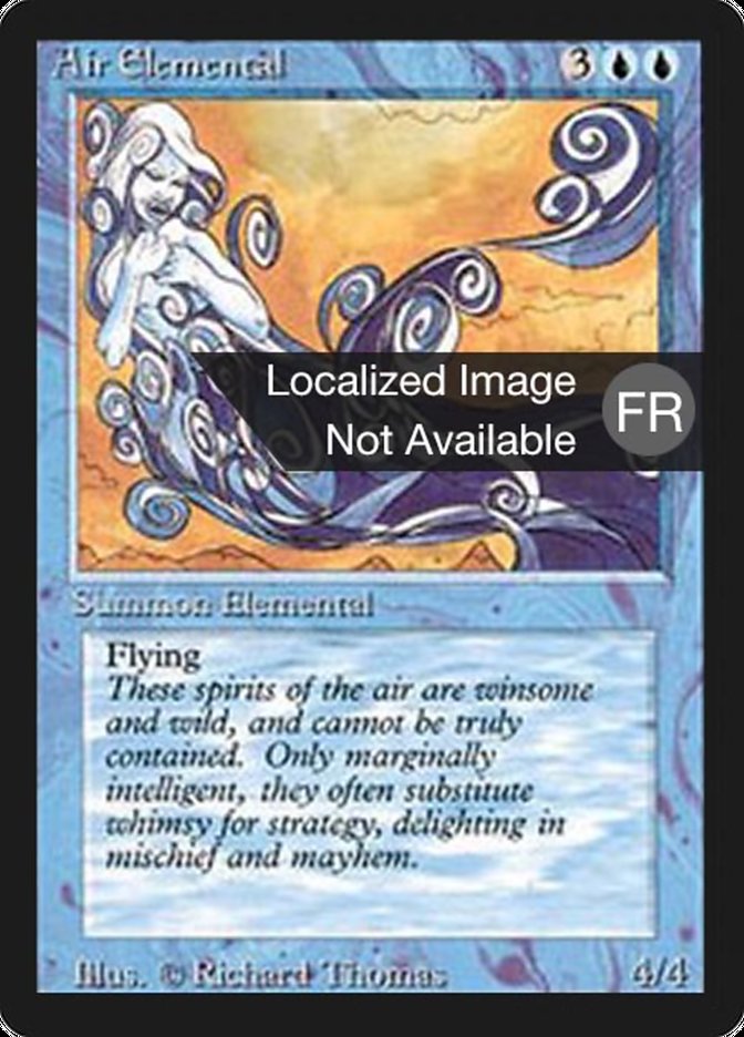 Air Elemental [Foreign Black Border] | Silver Goblin