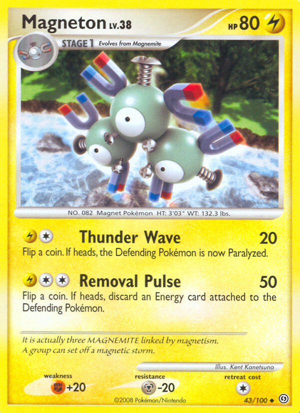 Magneton (43/100) [Diamond & Pearl: Stormfront] | Silver Goblin