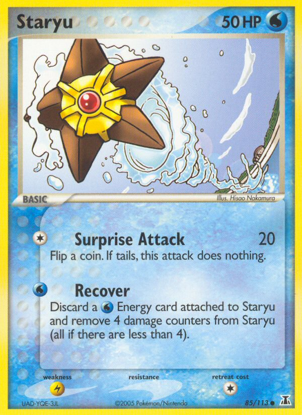 Staryu (85/113) [EX: Delta Species] | Silver Goblin