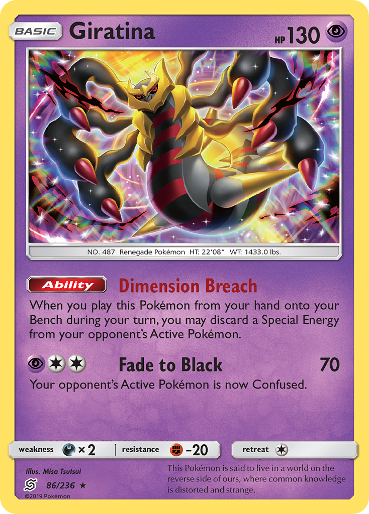 Giratina (86/236) [Sun & Moon: Unified Minds] | Silver Goblin