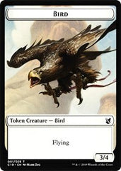 Bird (001) // Sculpture Double-Sided Token [Commander 2019 Tokens] | Silver Goblin