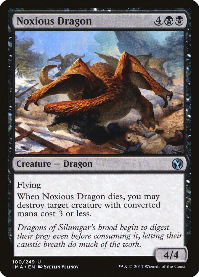 Noxious Dragon [Iconic Masters] | Silver Goblin