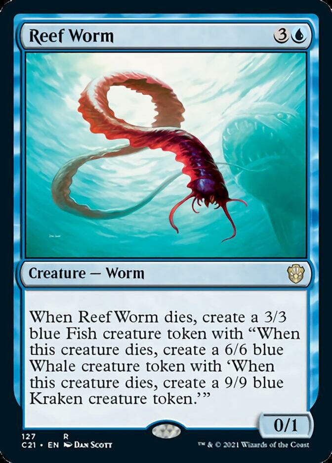Reef Worm [Commander 2021] | Silver Goblin