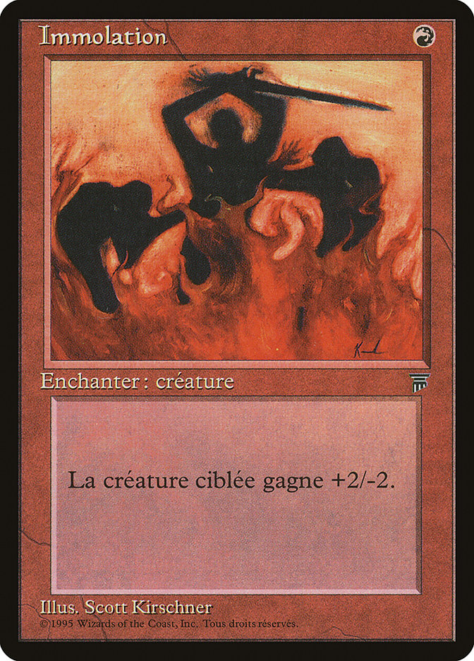 Immolation (French) [Renaissance] | Silver Goblin