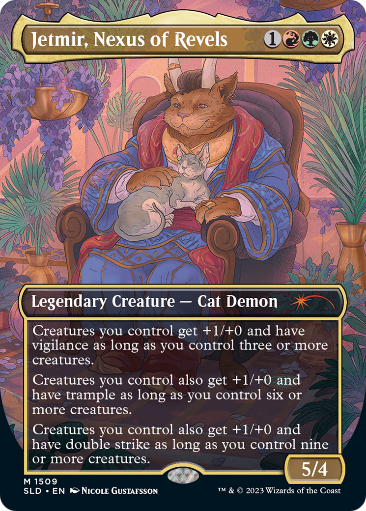 Jetmir, Nexus of Revels // Jetmir, Nexus of Revels [Secret Lair Commander Deck: Raining Cats and Dogs] | Silver Goblin