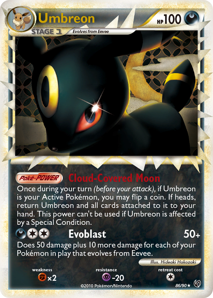 Umbreon (86/90) [HeartGold & SoulSilver: Undaunted] | Silver Goblin